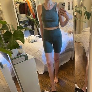 Offline bike short lounge set